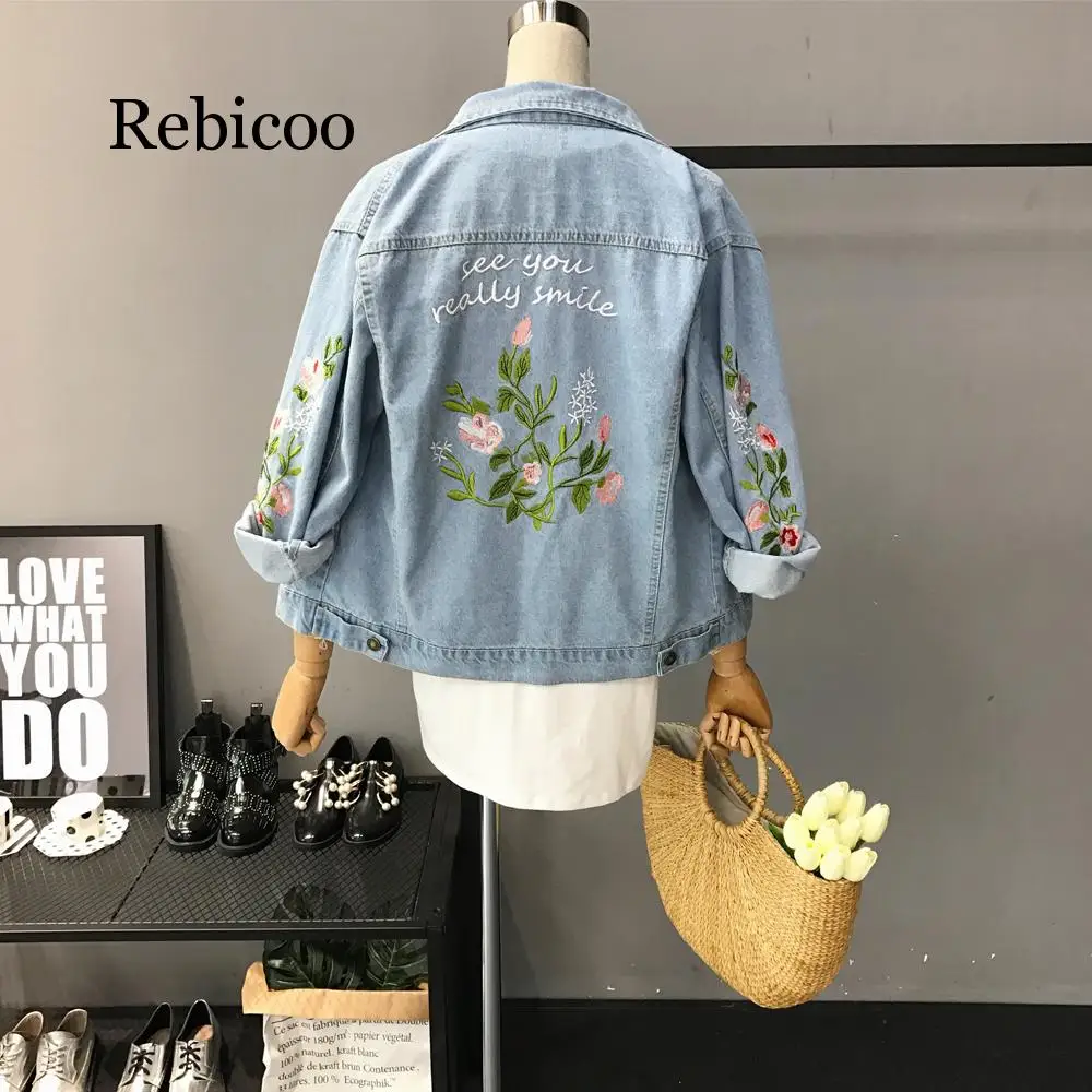 

2019 new summer Hot selling women&#39s fashion casual Denim Jacket