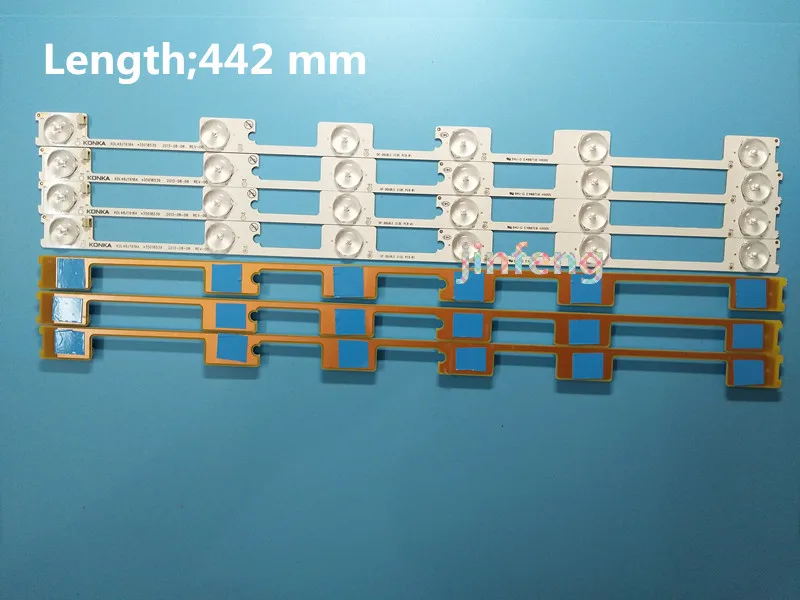 20 шт. x 6 светодиодный ные панели для подсветки телевизора Konka KDL48JT618A 258YTK панель