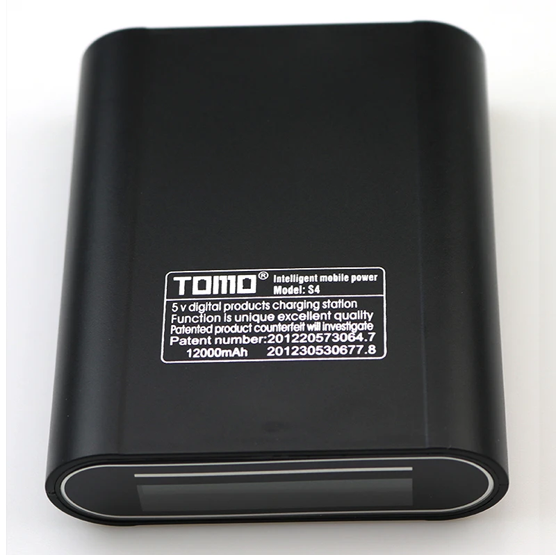 TOMO S4 18650 Блок питания зарядное устройство 2 Usb порта 5V2A Зарядка для 4 шт. батареи ЖК