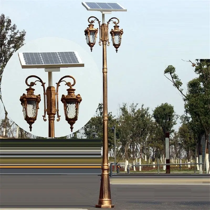 Giardino Eclairage Tuinlamp квадратный лампадер Европейский De Rue солнечный светильник Exterieur