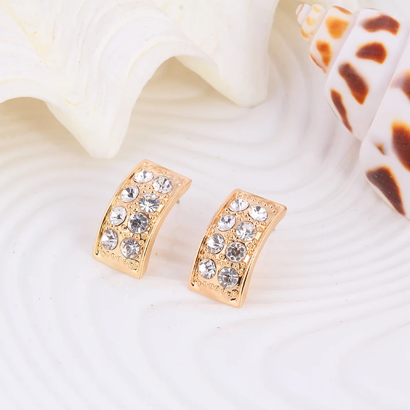 2016 классический дизайн кристалл ювелирные комплект серьги себе ожерелья браслет