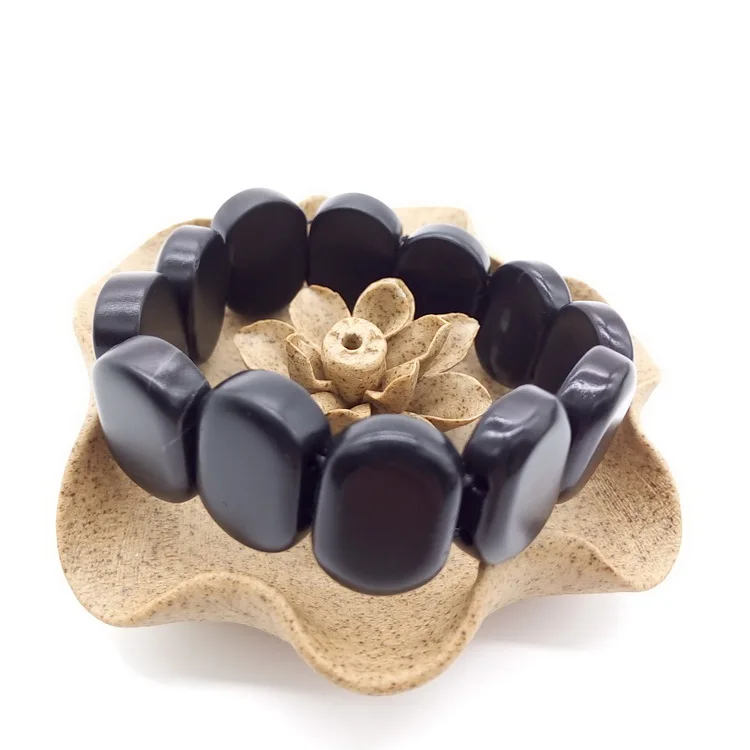 Браслет энергии здоровья из черного камня Бянь/лечение выпадения волос