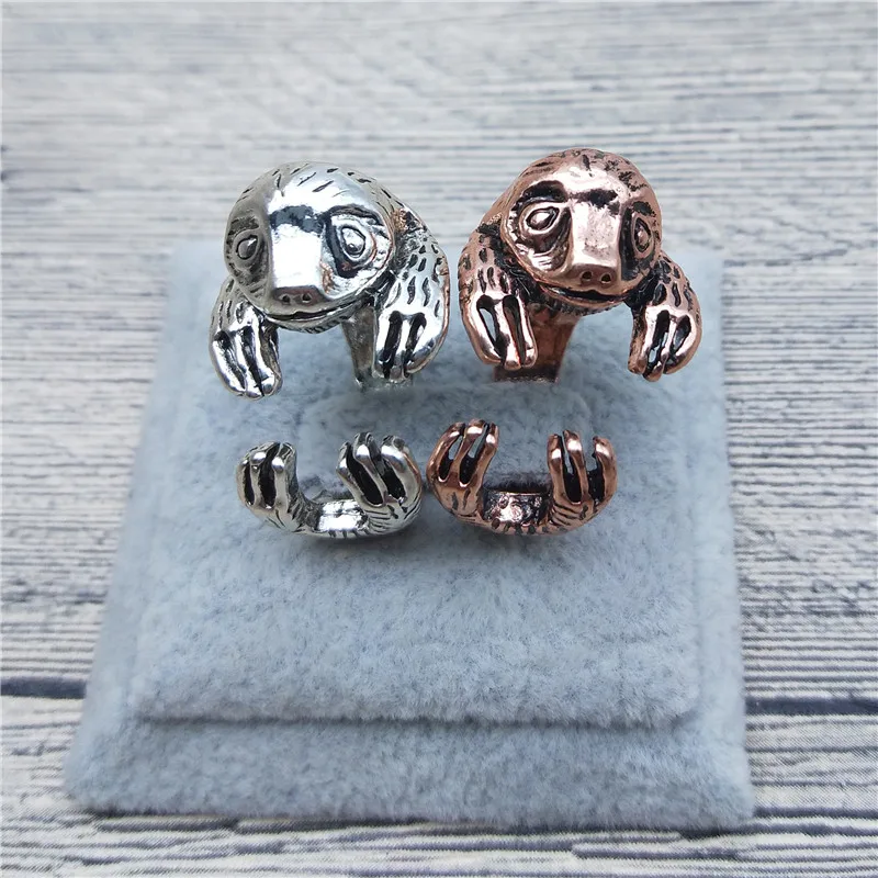 Новые винтажные кольца в стиле ретро для ленивецов классические регулируемые