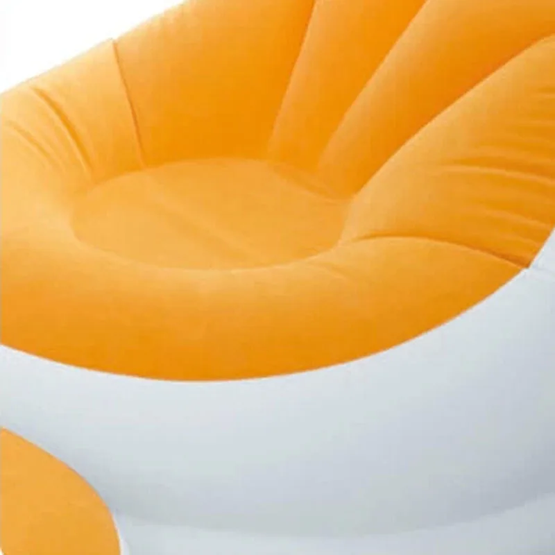 EC US 68572 inflatable lazy leisure sofa single bed folding three color options FREE SHIPPING |