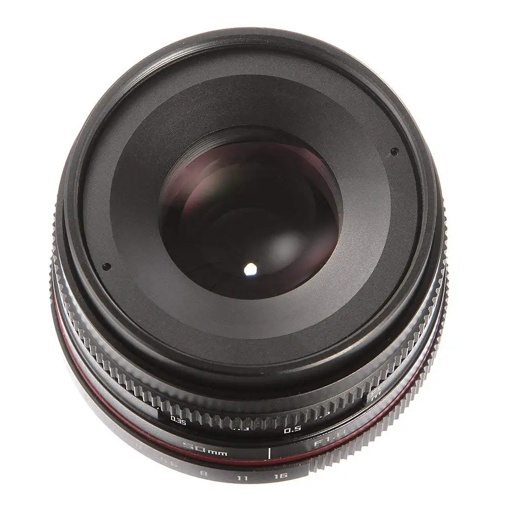 FOTGA 50 мм F/1 8 ручная фокусировка MF Prime объектив для Panasonic Olympus Micro 4/3 крепление MFT GH1 GH2