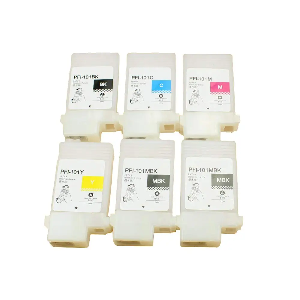 Совместимые запасные чернильные картриджи для Canon ipf 500 510 600 605 700 710 iPF655 iPF650 iPF755 iPF750