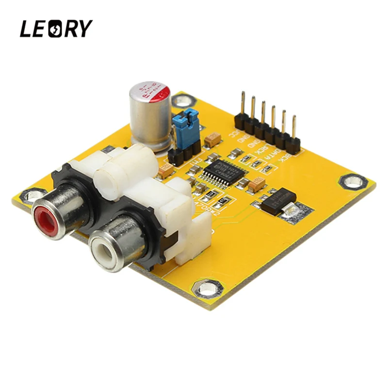 LEORY HIFI DAC цифровая аудио карта DAC к S/PDIF Pinboard для Raspberry Pi 3 Model B/2B/B+/A+ цифро-аналоговый аудио конвертер