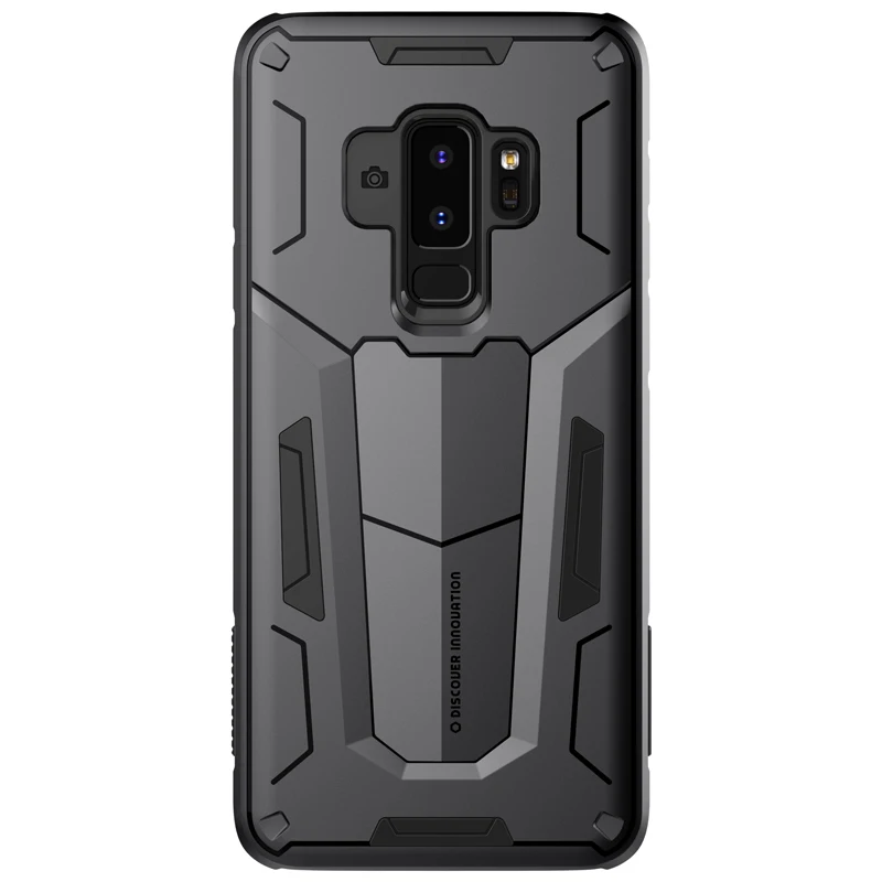 black Противоударный защитный чехол для samsung Galaxy S9 S9 Plus S10 S10 Plus, чехол NILLKIN Defender 2, защитная задняя крышка, жесткий чехол s - Цвет: black