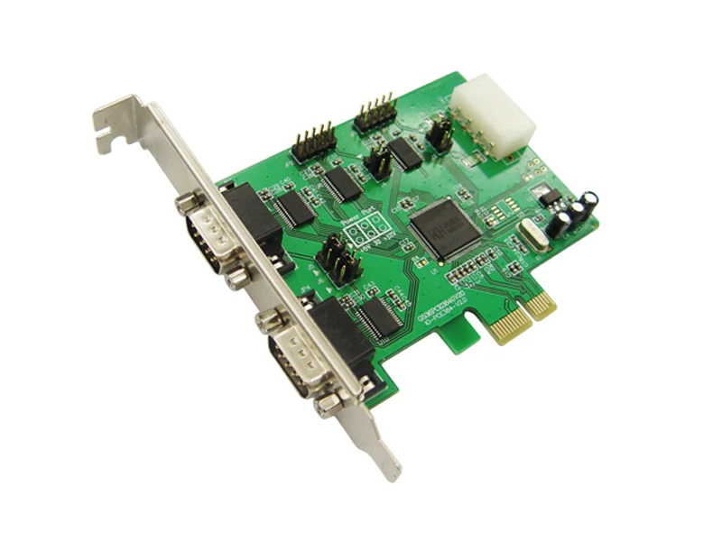 Бесплатная доставка PCIe PCI Express 4 последовательный порт RS232 COM DB9 настольные карты