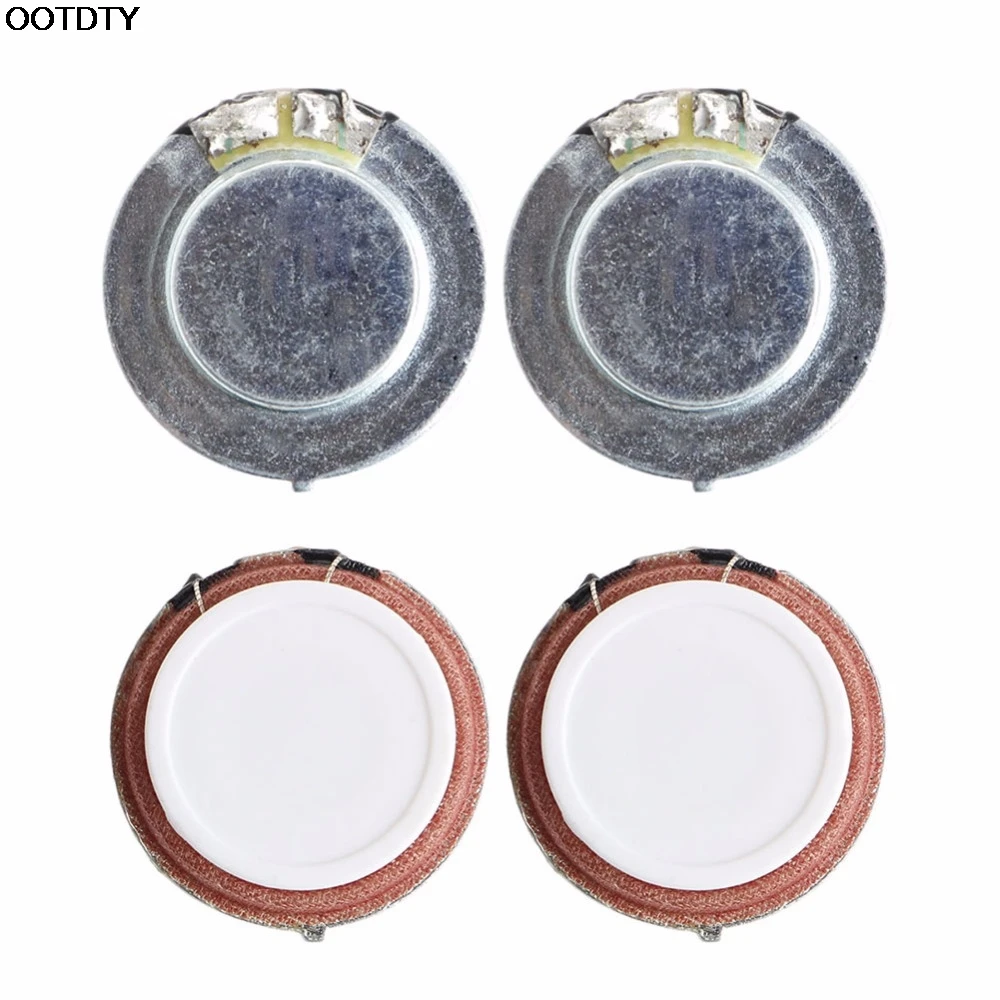 Вибрационный резонансный динамик 27 мм 2 шт. 3 Вт 4 Ом высокая точность звука стерео