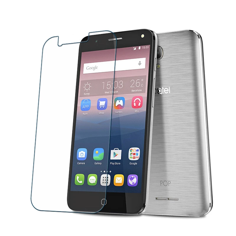 Закаленное Стекло Жесткий Телефон Экран протектор Защитная для Alcatel One Touch Pixi 3 (3.5