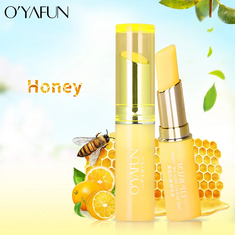OYAFUN Натуральный Фруктовый экстрактор увлажняющий бальзам для губ тонированный