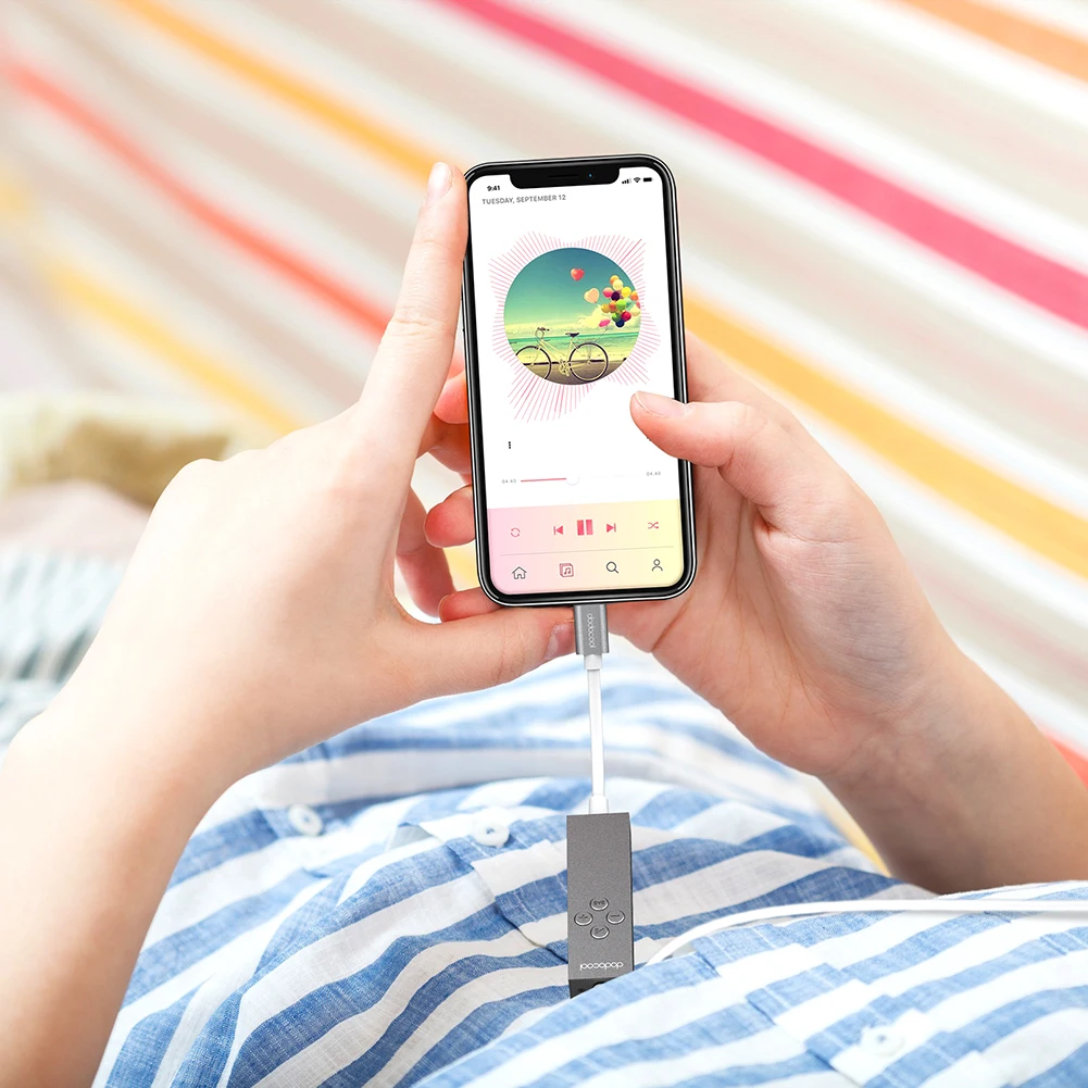 Dodocool MFi Lightning 2 в 1 с 3 5 мм разъем для наушников кабель адаптером зарядного