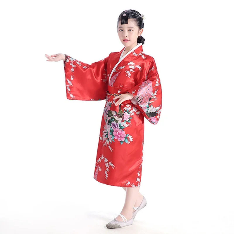 Женское кимоно Yukata 2018 традиционное японское платье для косплея obi haori японская