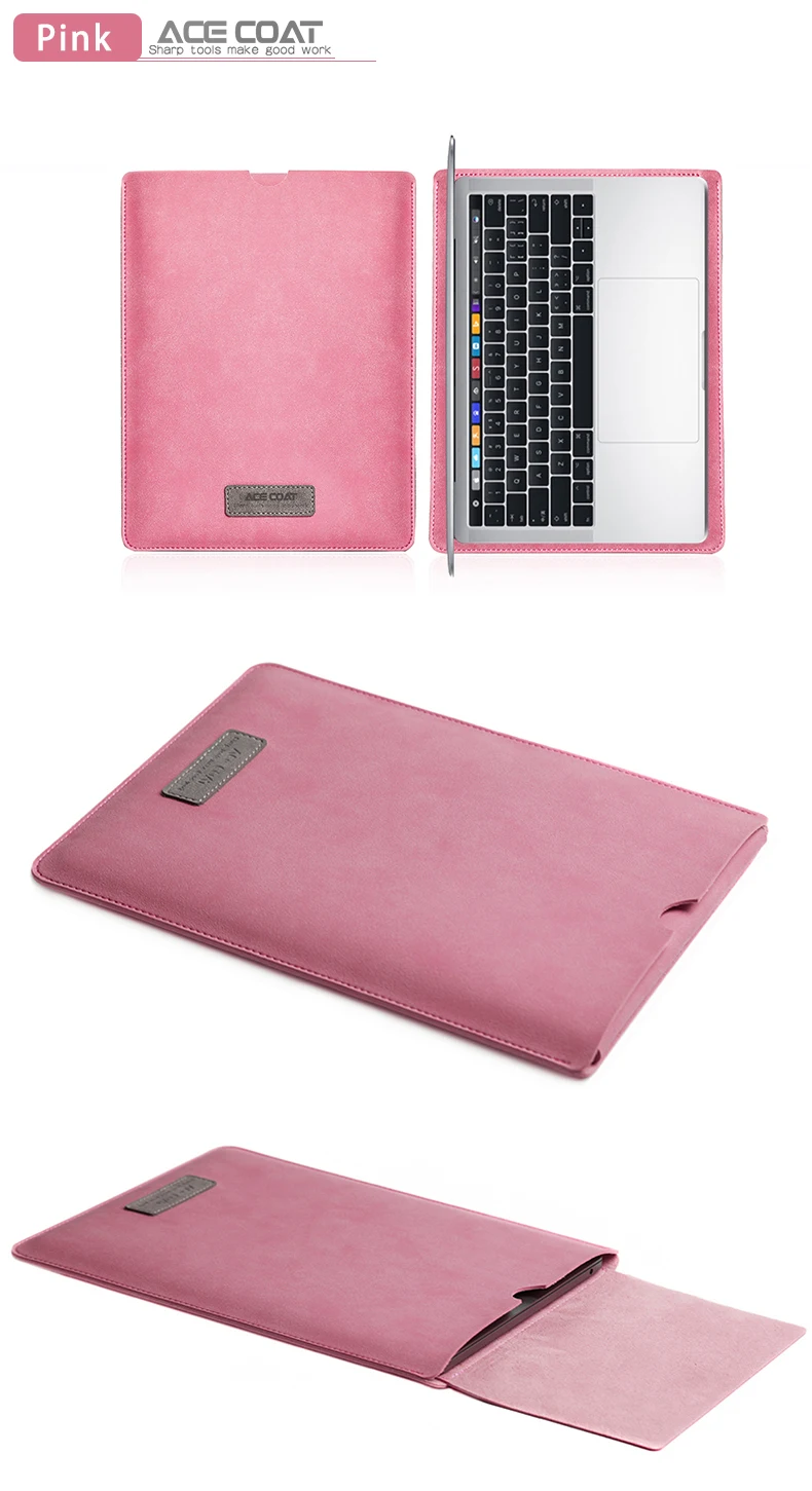 Защитная сумка ACECOAT Jumbuck из искусственной кожи для Apple Macbook Air Pro Retina13 12 15 чехол для ноутбука mac book air 13 Чехол