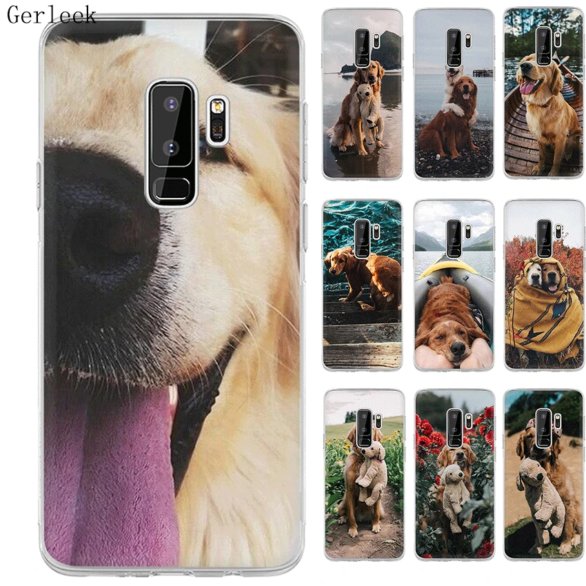 Фото Чехол Desxz Dog Golden Retriever для Samsung Galaxy S3 S4 S5 S6 S7 Edge S8 S9 S10 Plus S10e|Чехлы-накладки| |