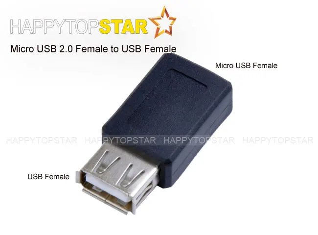 USB A Женский к Micro 2 0 адаптер гнезду 480Mbs конвертер разъем|female adapter|female femalefemale to female |