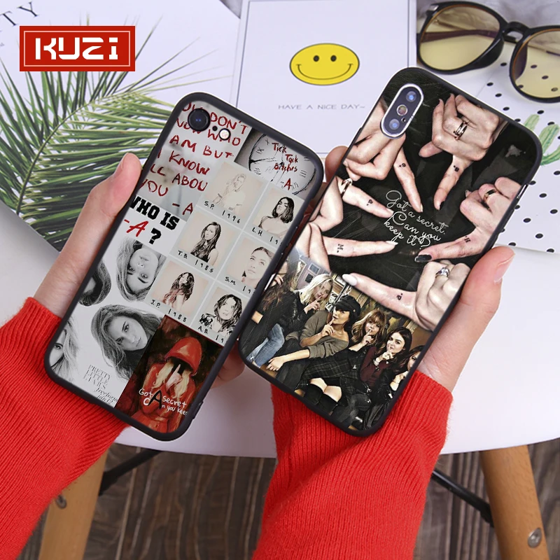 Fashion Cover Coque For iPhone 7 Case Soft TPU Silicone Luxury X XS 8 6 6s Plus Pretty Little Liars Phone | Мобильные телефоны и