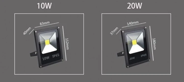 AC85-265V наружный светодиодный прожектор заливающего света RGB 10 Вт 20 30 50