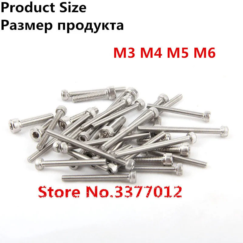 10 шт./лот 304 винт с шестигранной головкой из нержавеющей стали M3 M4 Knurled flower HM