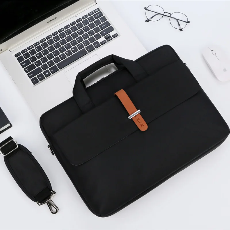 laptop bag case 15 14 13 handbag for macbook air 13 case waterproof notebook bag for dell asus lenovo hp acer computer free global shipping