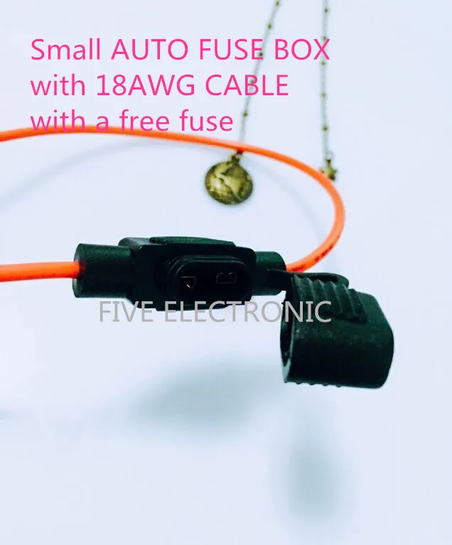 Автоматический предохранитель S # с кабелем 16AWG/18AWG бесплатным предохранителем.