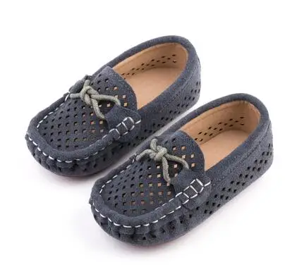 Мужская дышащая обувь в британском стиле с перфорацией От 1 до 3 лет для отдыха