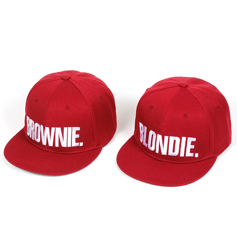 Новинка 2021 кепки-бейсболки с вышивкой BLONDIE BROWNIE подарки для девушки и женщины