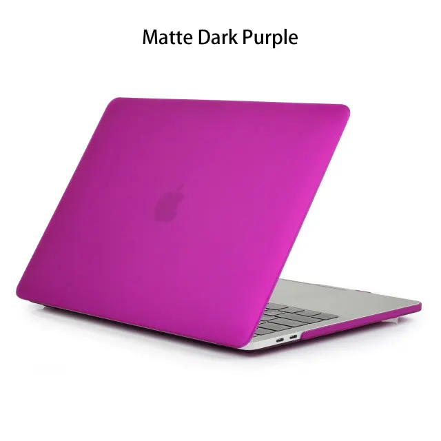 Прозрачный матовый чехол для ноутбука MacBook Air Pro Retina 11 12 13 3 15 New 4 дюйма с сенсорной