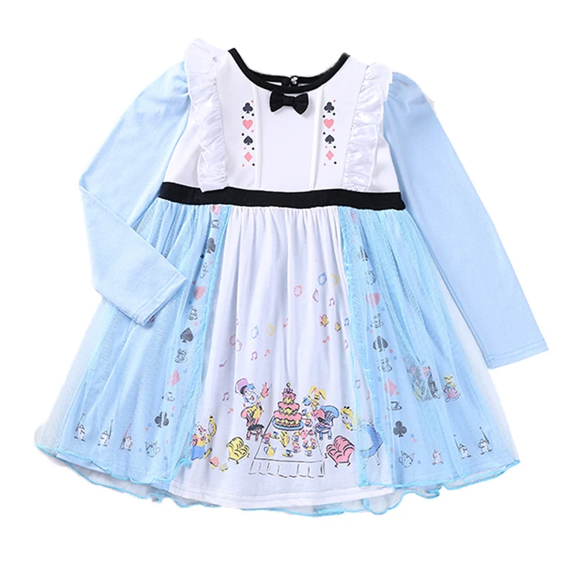Girls dress Snow White princess dresses Children Winter Clothes New Years costumes for girls kids clothing Tutu Party Cosplay | Детская
