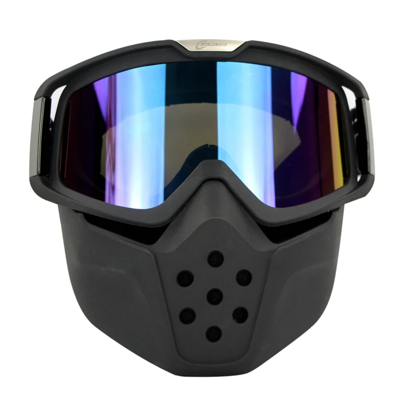 Shark Anti-Wind Mask Goggles Motocross Vintage Helmet Fitting Retro Motorcycle Open Face Shield Bike Gafas CG04 | Автомобили и