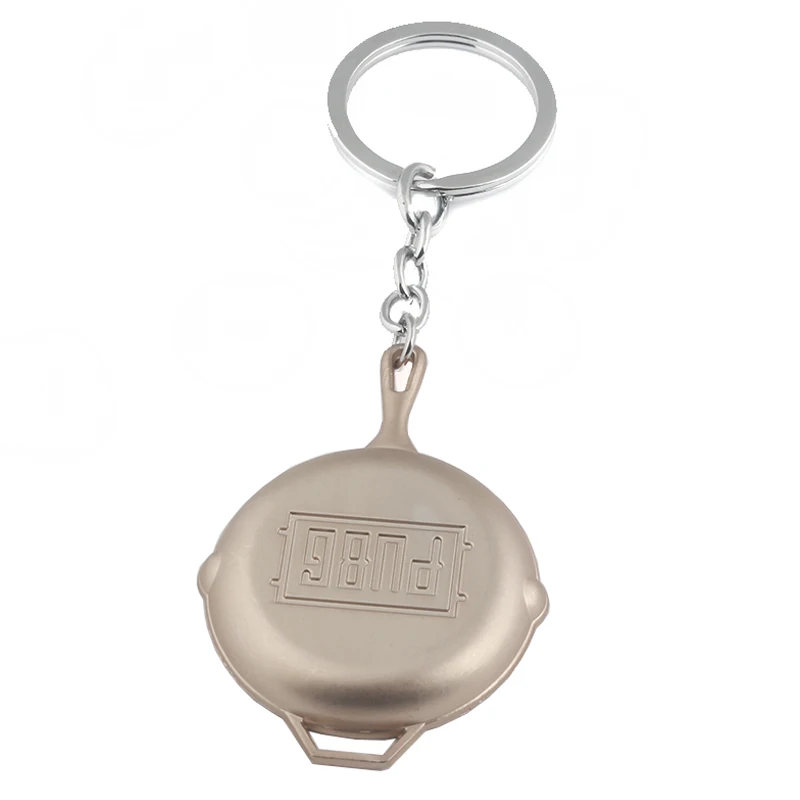 PUBG сковорода брелок Горячая игра Playerunknown's боя брелок|game keychain|keychain gamekeychain g |