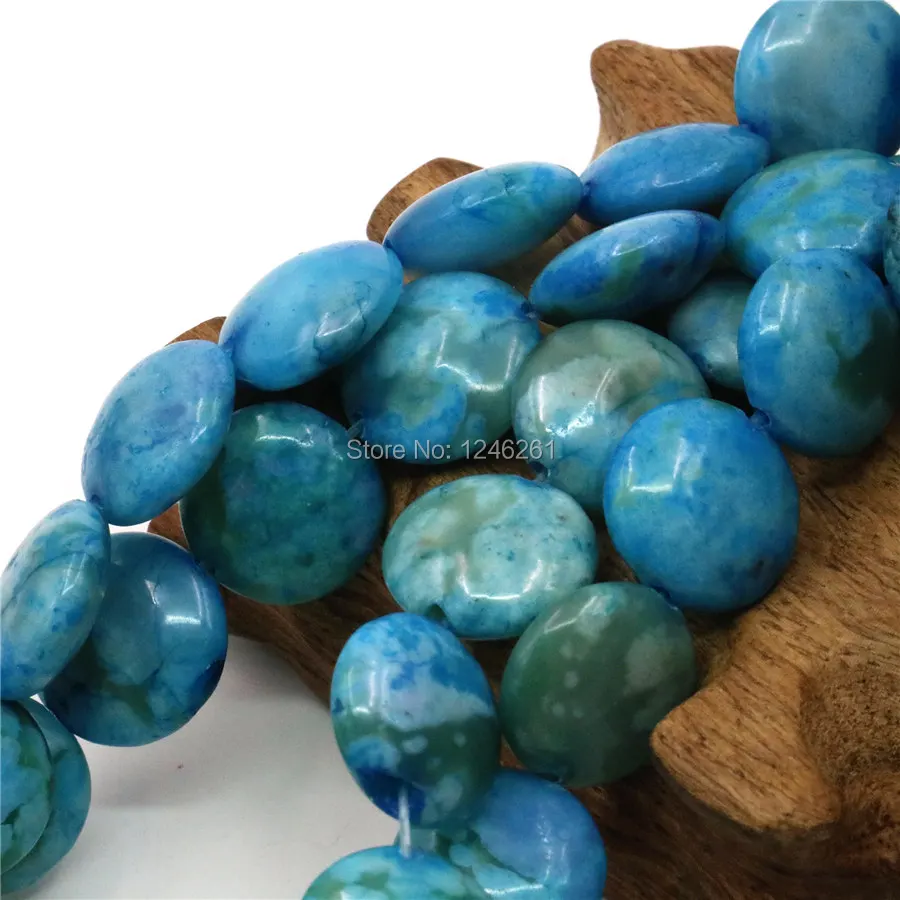 14 мм аксессуары синий Crazy Lace Onyx Круглые DIY бусины Свободные части Камня Аксессуары