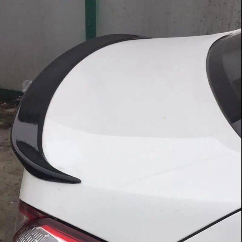 MONTFORD для Kia Cerato K3 2016 2017 Авто ABS пластик Неокрашенный цвет задний Багажник крыло