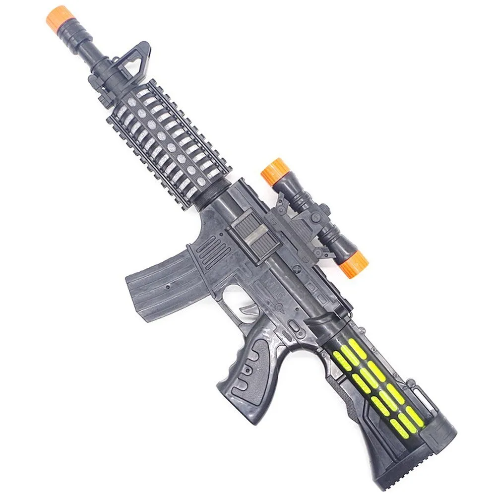 Электрический свет детский пистолет съемки-пулемет оружие всплески забавные