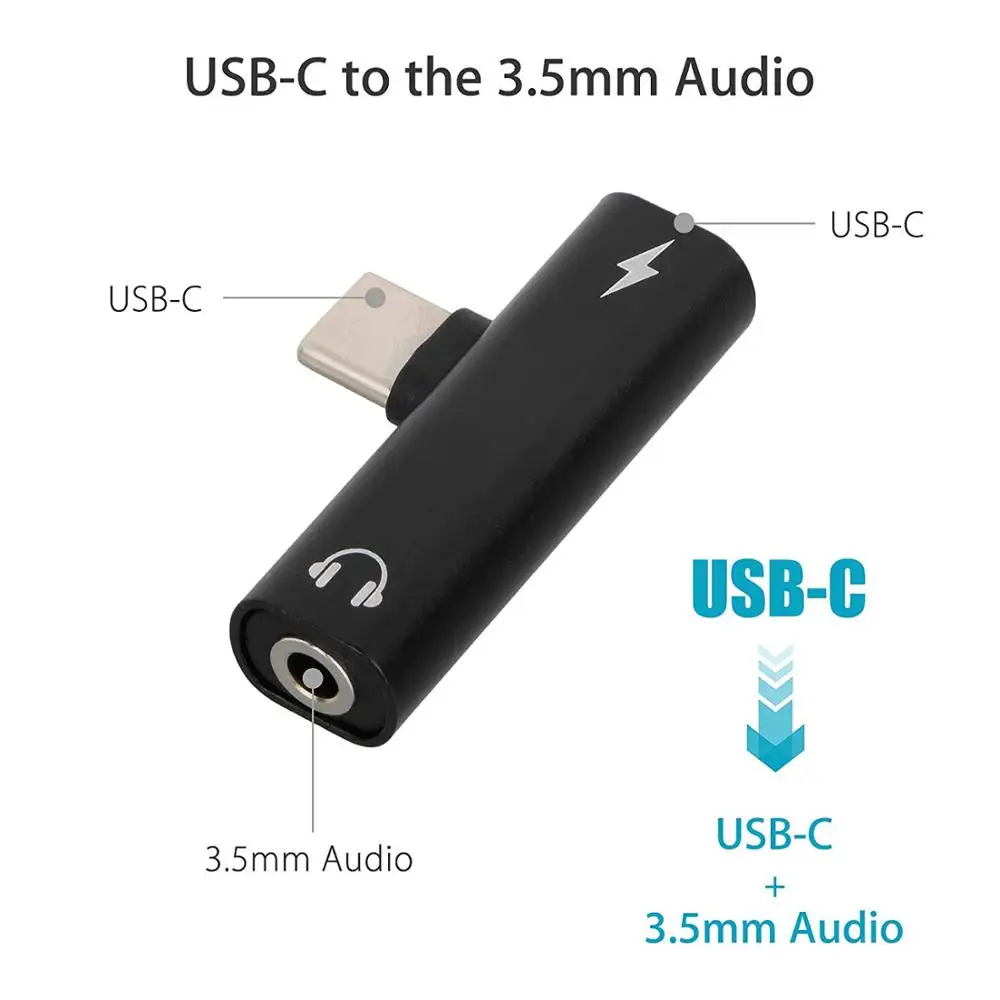 Чери USB Тип c до 3 5 мм Aux адаптер Jack наушники Adaptador аудио сплиттер зарядное