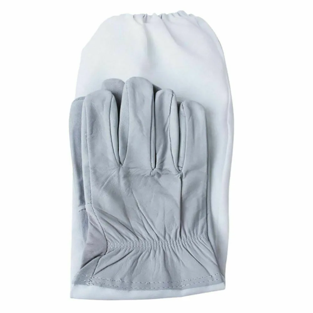 Beekeeping gloves goat bee anti-bee beekeeping protection long-sleeved equipment and tools **D | Дом и сад