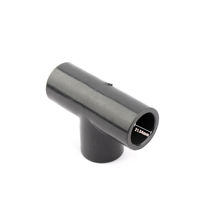 1pcs NuoNuowell ANSI 1/2&quot Thread Pipe PVC Tee Connector Garden Irrigation Hose Fittings Aquarium Supplies Fish Tank Adapter | Дом и сад