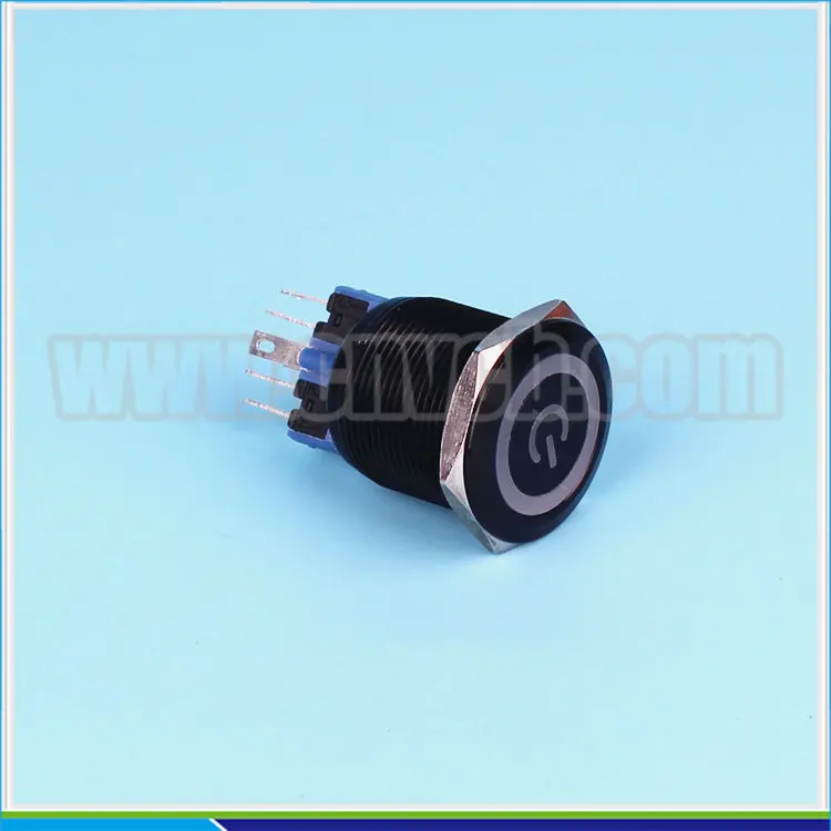 2250 градиент 5 шт./партия IP67 22 мм PA66 pin pe кнопочный переключатель пластиковый