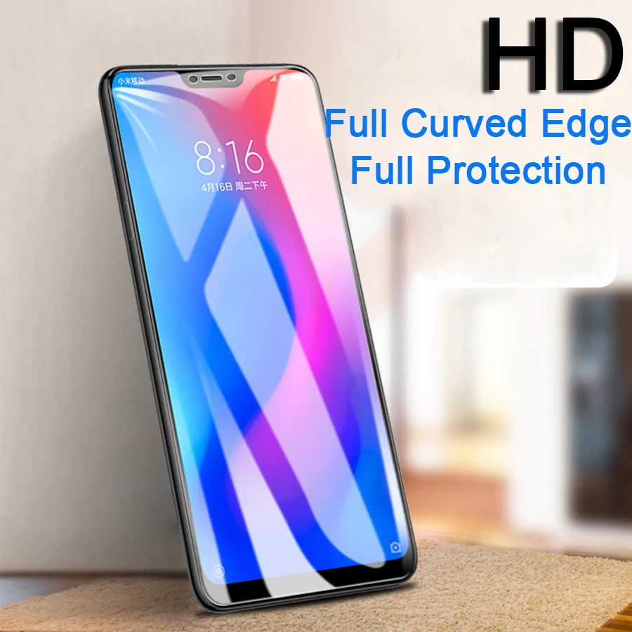 Стекло для Xiaomi mi 8 SE для Xiaomi mi A2 Lite Max 3 2 Pocophone F1 mi x 3 Red mi Note 6 Pro 6A закаленное стекло 2.5D полное покрытие
