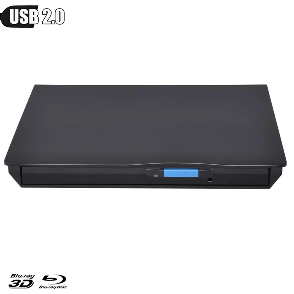 Внешний оптический привод Bluray USB 2 0 устройство для записи DVD Магнитола