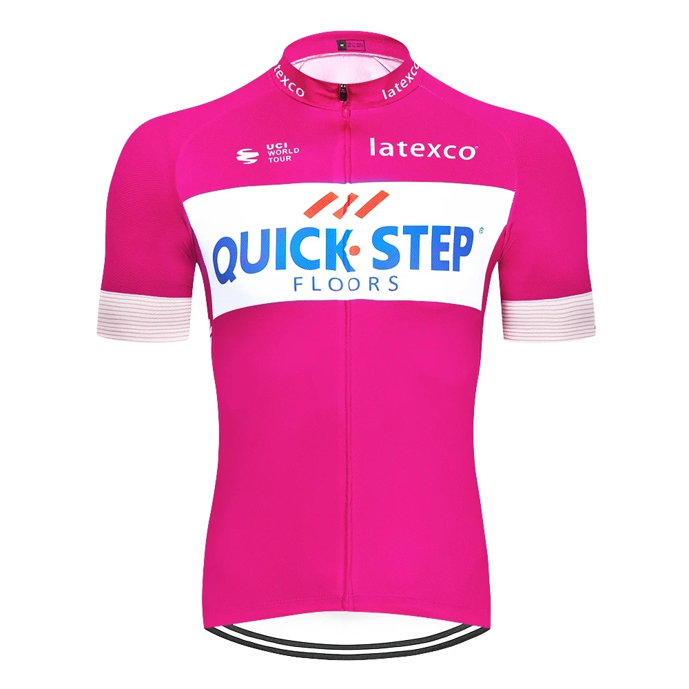 jersey Флуоресцентный зеленый быстрый шаг etixx велосипедная команда Джерси 9D велосипедные шорты набор Ropa Ciclismo мужские летние pro Езда - Цвет: jersey