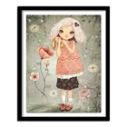 Полная дрель Diy алмазные картины Вышивка крестиком девушка круглая блестящая вышивка с героями мультфильмов узоры из страз живопись Y1990