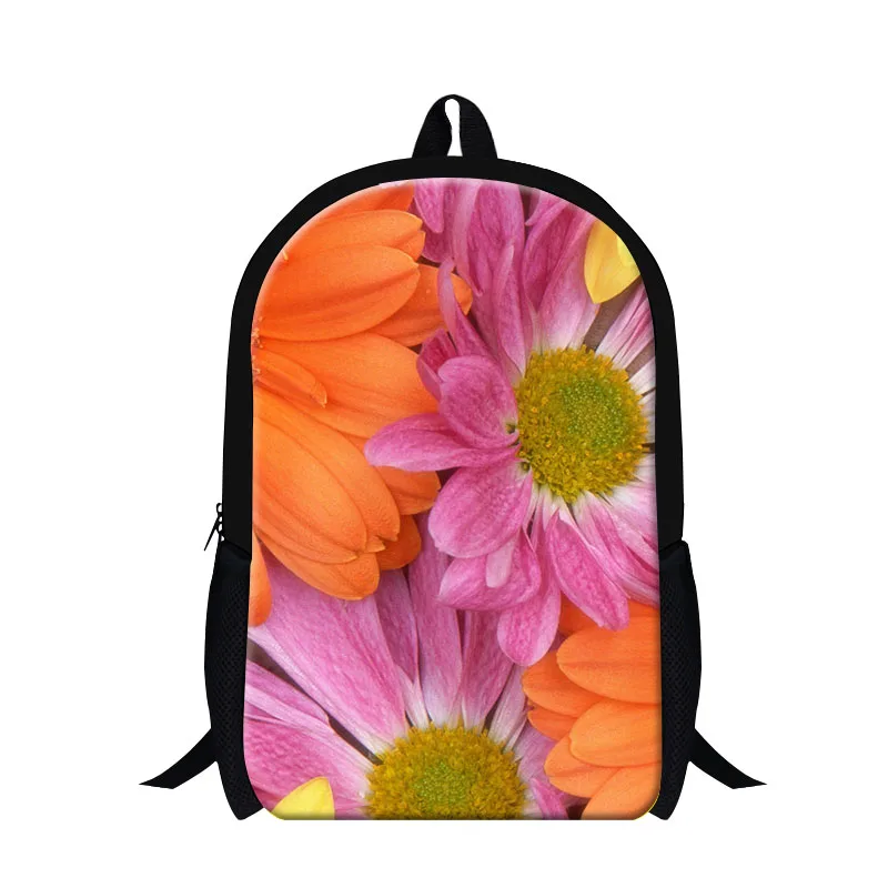 Новый школьный рюкзак с цветочным принтом граффити для модных девочек