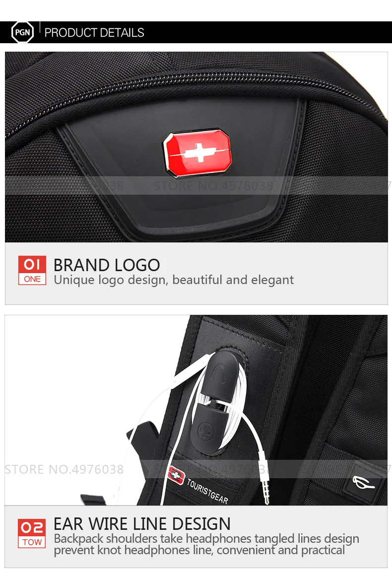 Mochila, usb, мужская дорожная сумка, мужской швейцарский рюкзак, wo, мужской водонепроницаемый рюкзак с защитой от кражи, 15,6, 17 дюймов, рюкзаки для ноутбука, для путешествий