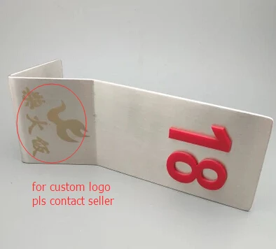 20 шт. металлическая настольная табличка из нержавеющей стали|sign plate|plate signplate stand |
