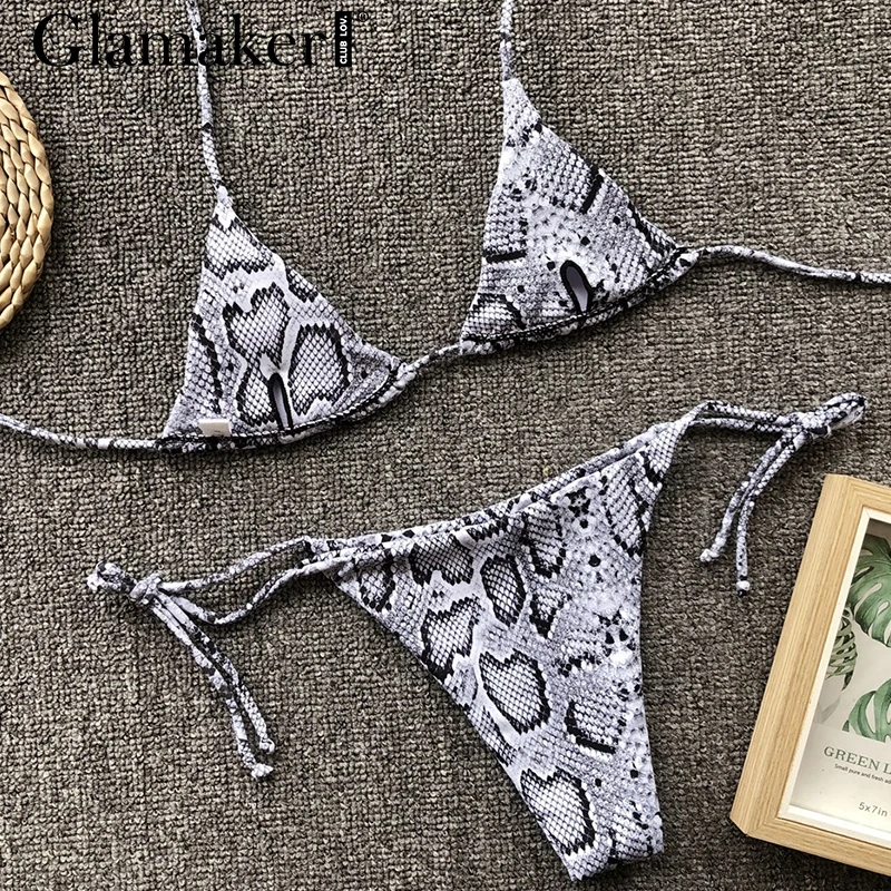 Glamaker, Леопардовый принт, пуш-ап, сексуальный, для женщин, лето, пляжная одежда, из кусков, боди, Комбинезоны для женщин, микро-стринги, праздничный купальник