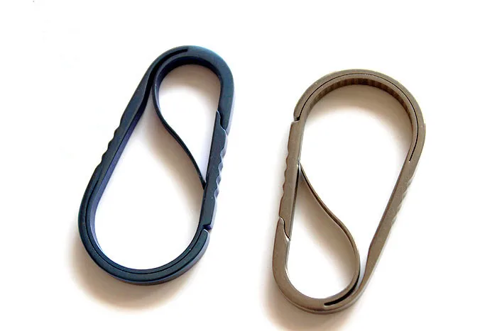 TC4 титана EDC анти потеря Брелок крюк висячие инструменты|tool tool|tools hangingtool keychain |