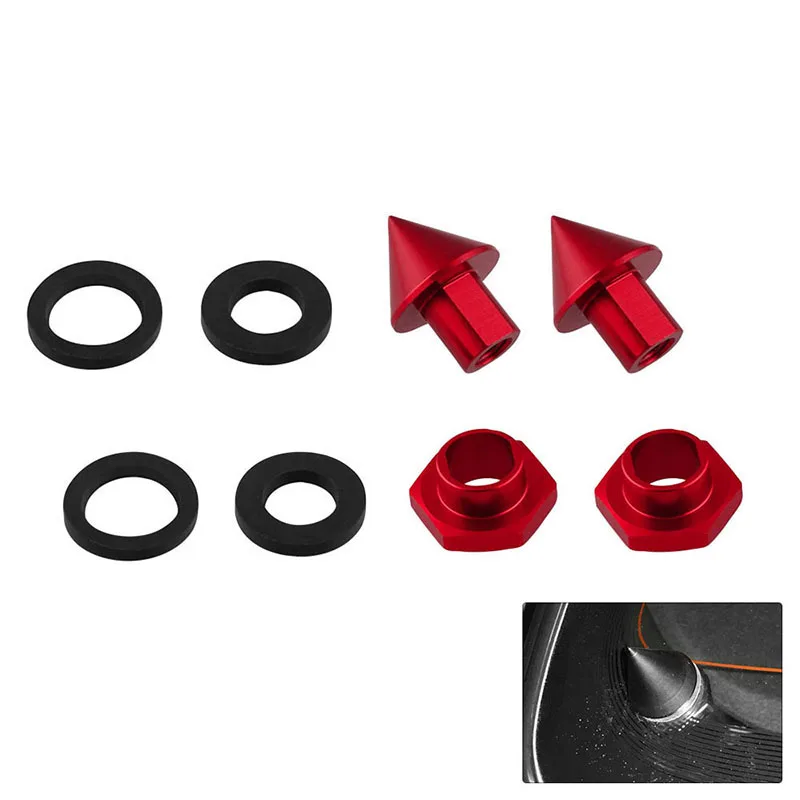 Алюминиевый красный автомобиль аксессуары Задняя стеклянная стойка столб