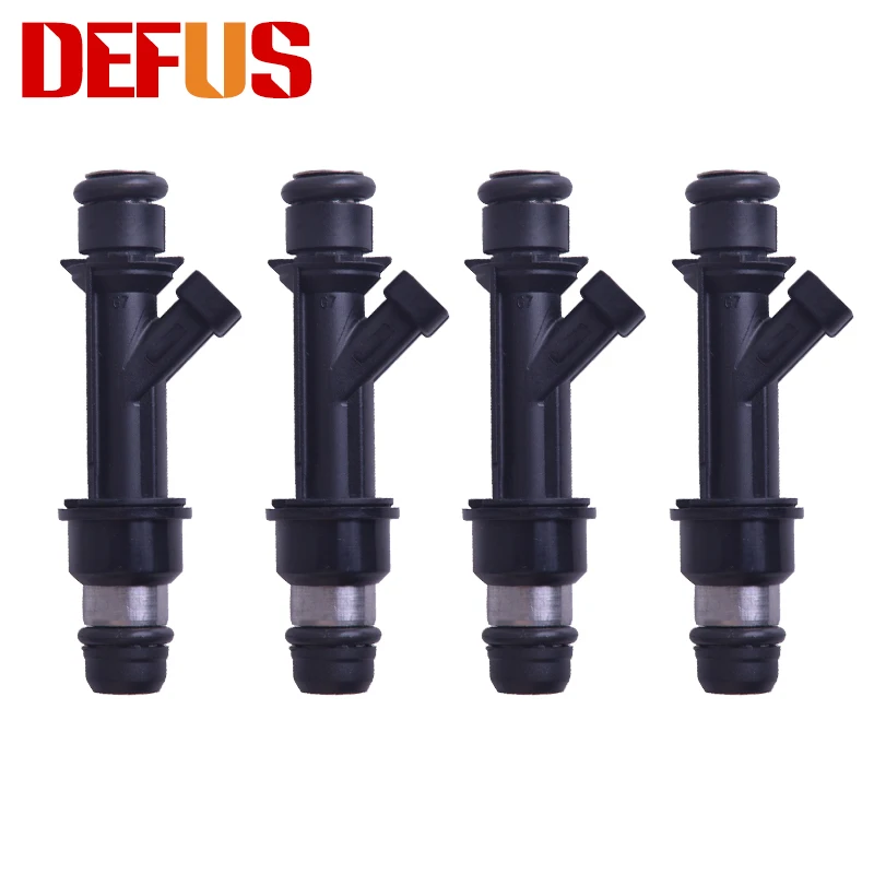 DEFUS 4X Bico топливный инжектор 25332290 Топливная форсунка для Suzuki forenza Breno 2.0L 04-08 25319306 96334808 Высокая производительность 2 отверстия